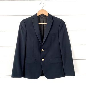 Lauren Ralph Lauren Navy Blue Blazer Gold Buttons